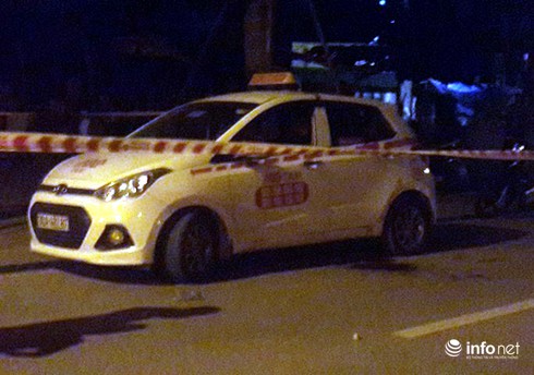 Nghi án giết tài xế lái xe taxi cướp tài sản giữa đêm khuya ở Thủ đô - ảnh 1
