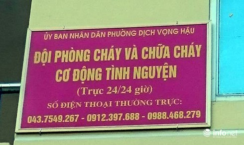 Ra mắt Đội PCCC cơ động tình nguyện của phường Dịch Vọng Hậu - ảnh 2