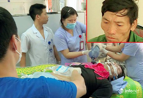 Bắt giữ đối tượng tàng trữ ma túy, tông xe thẳng vào cảnh sát - ảnh 1