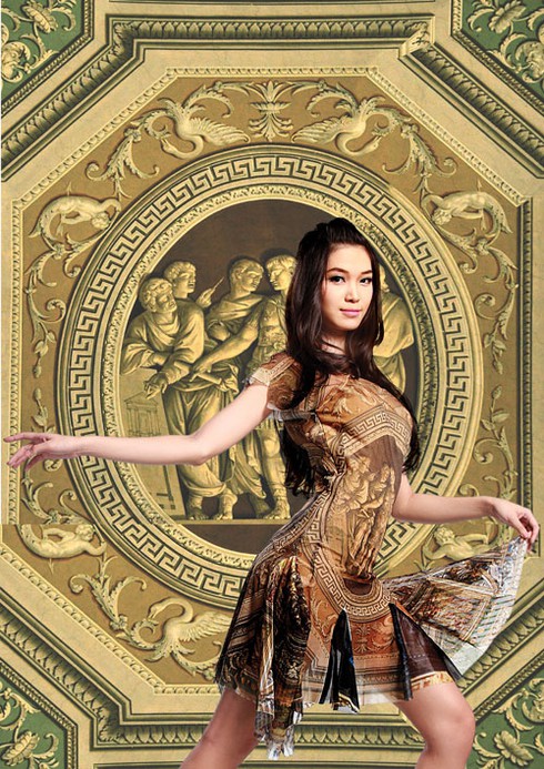 Ngọc Hân, Thùy Dung lạ mắt với thời trang kiến trúc Ý - ảnh 11