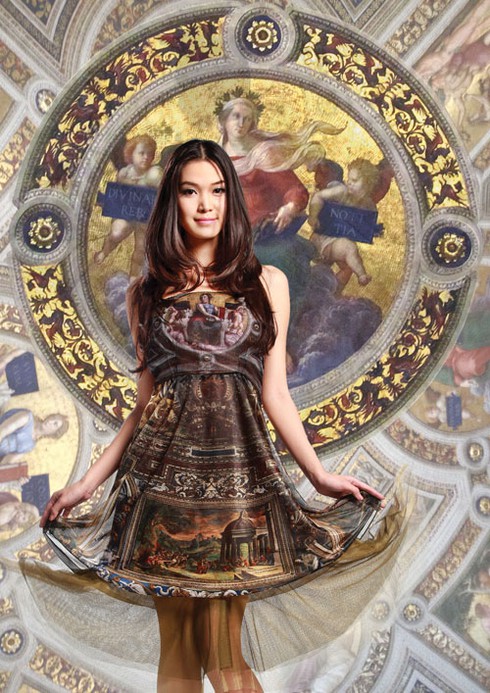 Ngọc Hân, Thùy Dung lạ mắt với thời trang kiến trúc Ý - ảnh 6