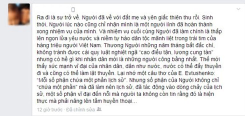 Hậu quốc tang, cộng đồng mạng vẫn lưu luyến Đại tướng không rời - ảnh 5