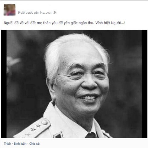 Hậu quốc tang, cộng đồng mạng vẫn lưu luyến Đại tướng không rời - ảnh 4