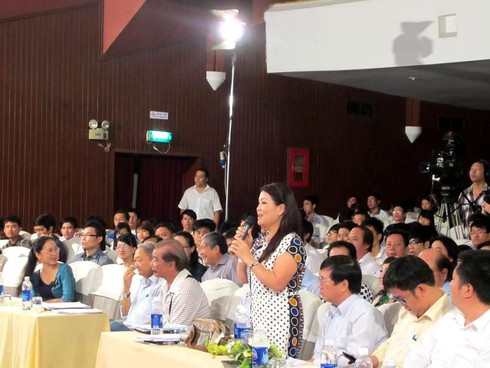 Các nghệ sĩ TP.HCM góp ý sửa đổi Hiến pháp - ảnh 2