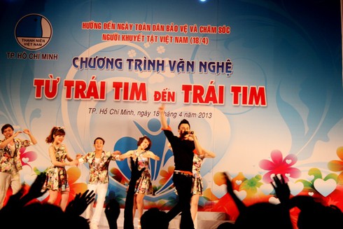 Cảm động đêm nhạc cho người khuyết tật - ảnh 8