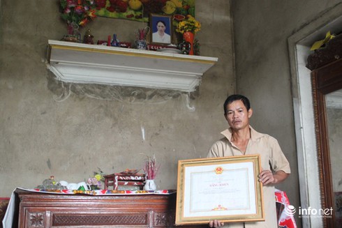Chưa được công nhận liệt sỹ vì hy sinh khi