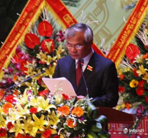 Khai mạc Đại hội Đảng bộ tỉnh Hà Tĩnh lần thứ 18 - ảnh 3