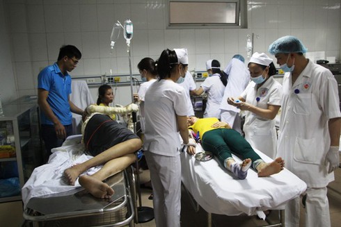 Nghệ An: Nổ kinh hoàng ở công ty gỗ, 12 công nhân nhập viện cấp cứu - ảnh 5