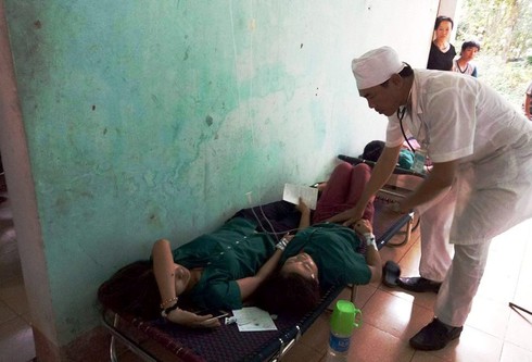 Nghệ An: Sau bữa ăn trưa, 50 công nhân nhập viện cấp cứu - ảnh 3