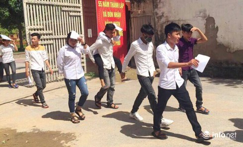 Thi THPT Quốc gia ở Nghệ An: 58 em bỏ thi, 3 thí sinh bị đình chỉ - ảnh 1