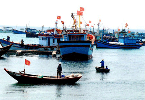 Lực lượng kiểm ngư tham gia bảo vệ chủ quyền trên biển - ảnh 1