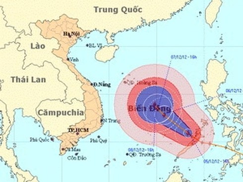 Bão số 9 diễn biến phức tạp, có thể sẽ mạnh thêm - ảnh 1