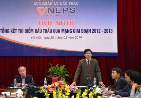 Khắc phục bất cập trong đấu thầu qua mạng - ảnh 1