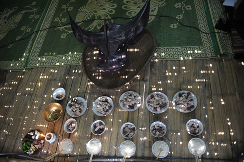 Độc đáo lễ rước cây nêu cầu an của người Ê Đê - ảnh 2