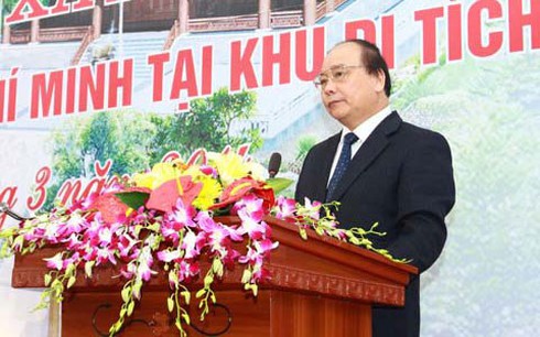 Khánh thành Nhà tưởng niệm Chủ tịch Hồ Chí Minh tại Khu di tích K9 - ảnh 1