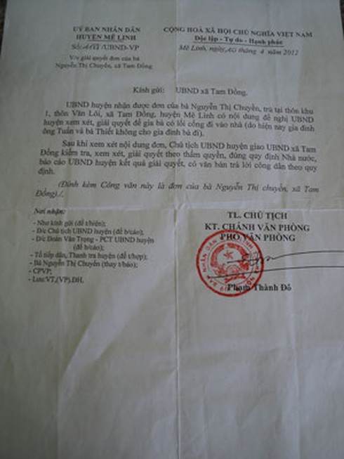 Nhà bị lấp ngõ: Xã bảo cứ chờ - ảnh 2