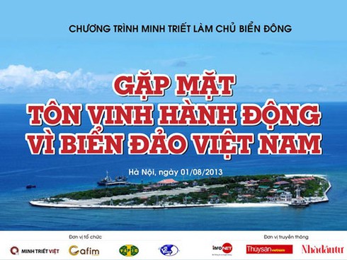 Tôn vinh những hành động vì chủ quyền Hoàng Sa, Trường Sa - ảnh 1