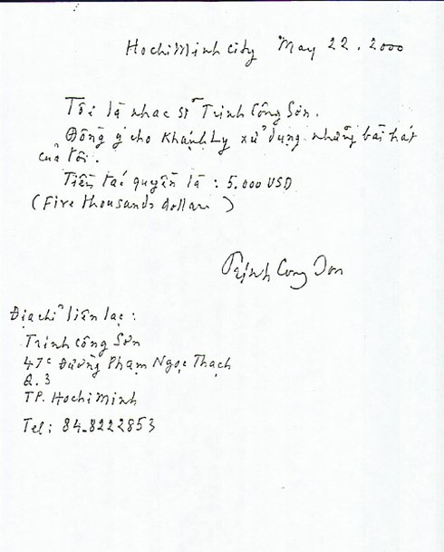 Tranh cãi tác quyền đêm nhạc Khánh Ly: Đừng có cãi cùn! - ảnh 1