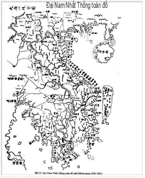 Bản đồ cổ thế hiện Hoàng Sa, Trường Sa là của Việt Nam như thế nào? - ảnh 1