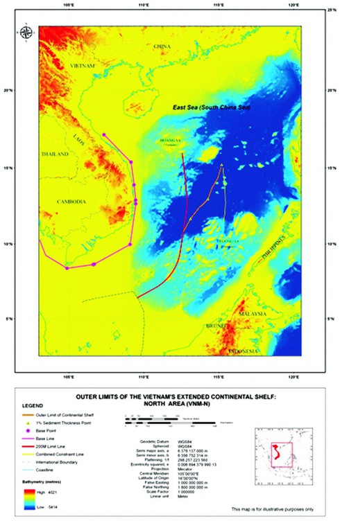 Vì sao Việt Nam gửi báo cáo xác định thềm lục địa vượt quá 200 hải lý? - ảnh 1