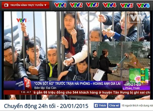 VTV 24h so sánh cổ động viên với “hổ đói”: “Xúc phạm người yêu bóng đá” - ảnh 1