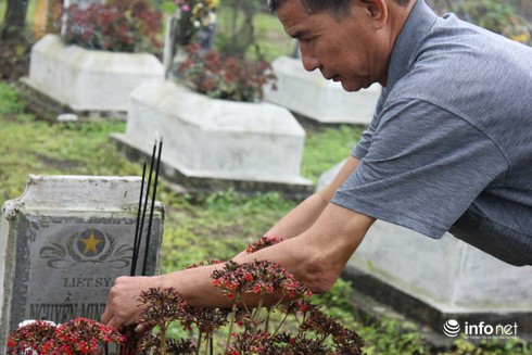 Nghẹn ngào bên thân nhân liệt sĩ Gạc Ma - ảnh 4