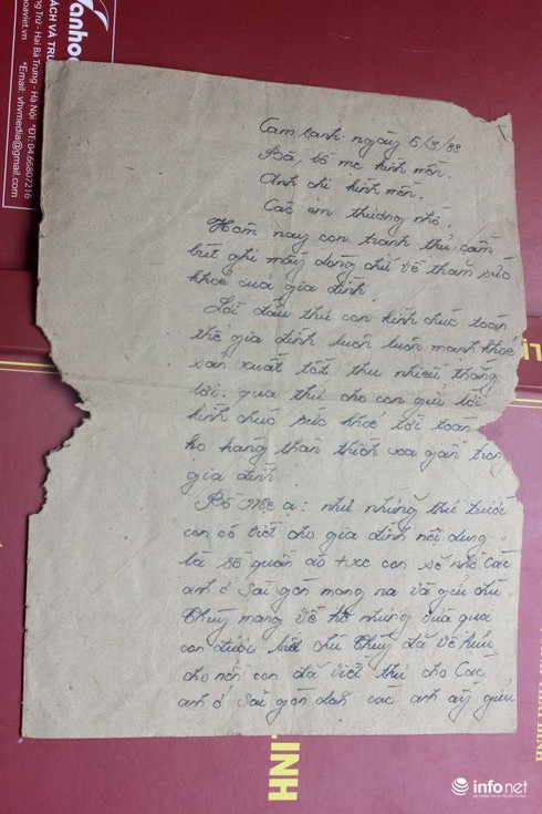 Bức thư cuối cùng của liệt sĩ Gạc Ma mãi mãi tuổi 20 - ảnh 2