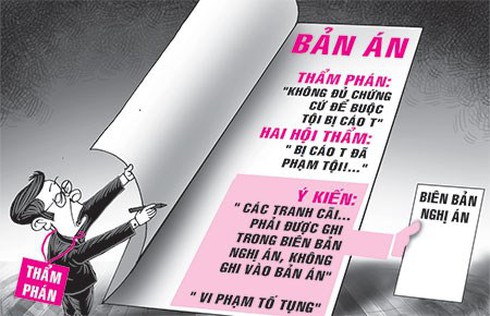 Chuyện về một buổi họp kín nghị án - ảnh 1