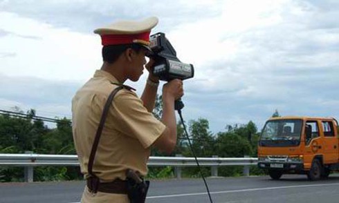 CSGT được bắn tốc độ ở đâu? - ảnh 1