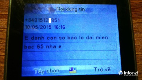Tự nhận “ông anh xổ số” dụ dỗ người khác bỏ chục triệu đánh lô đề - ảnh 1