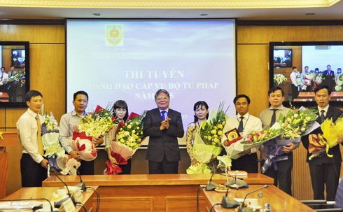 Bộ Tư pháp đã tuyển được Hiệu trưởng Trường ĐH Luật Hà Nội - ảnh 1