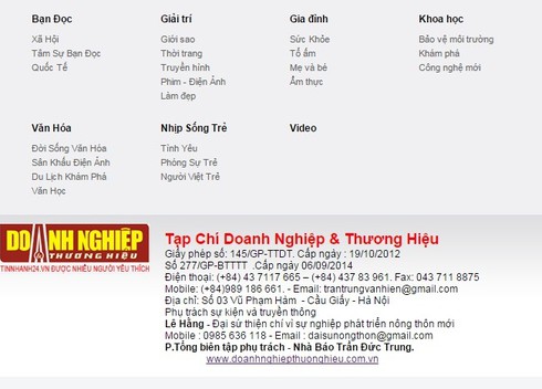 Bị thu Thẻ Nhà báo, vẫn được ghi là “P.Tổng biên tập” website không phép? - ảnh 1