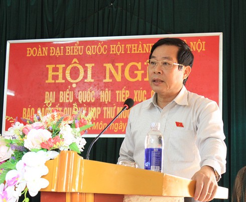 Bộ trưởng Nguyễn Bắc Son: