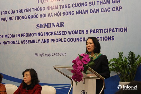 Việt Nam xếp thứ 54/190 quốc gia về tỉ lệ phụ nữ tham gia Quốc hội - ảnh 1