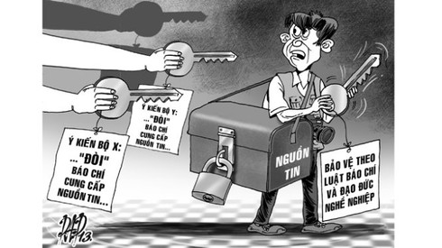 Luật Báo chí 2016 tăng quyền bảo vệ nguồn tin cho nhà báo - ảnh 1