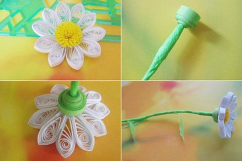 Đẹp nhà ngày Tết bằng hoa giấy tự làm - ảnh 5