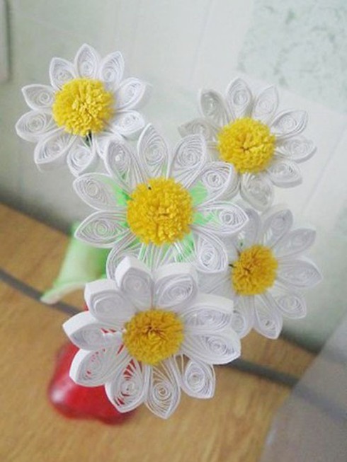 Đẹp nhà ngày Tết bằng hoa giấy tự làm - ảnh 6