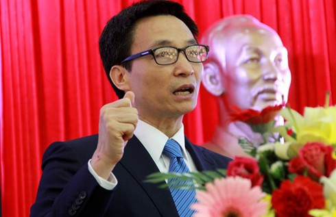 PTT Vũ Đức Đam: Xem lại hát quốc ca bằng máy - ảnh 1