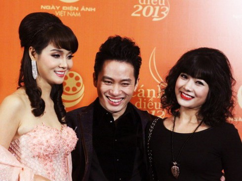 Ngắm dàn sao Việt trên thảm đỏ Cánh diều vàng - ảnh 7