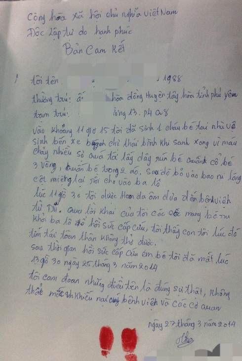 Vụ mẹ bỏ con chết trong ba lô: Xin đừng bỏ con như thế! - ảnh 1