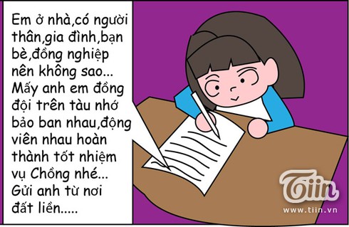 Cảm động chuyện tình của chàng Cảnh sát biển - ảnh 12