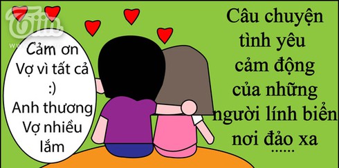 Cảm động chuyện tình của chàng Cảnh sát biển - ảnh 13