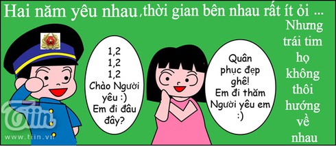 Cảm động chuyện tình của chàng Cảnh sát biển - ảnh 7