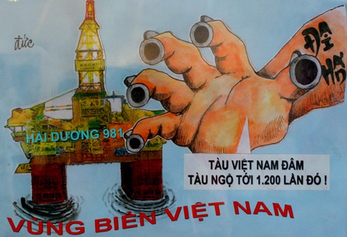 Biếm họa Trung Quốc ngông cuồng ở Biển Đông - ảnh 7