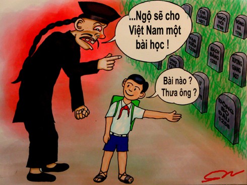 Biếm họa Trung Quốc ngông cuồng ở Biển Đông - ảnh 9