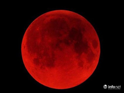 Chiều nay 8/10, Hà Nội thời tiết thuận lợi để xem mặt trăng máu - ảnh 1