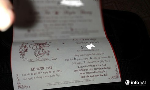 Viện trưởng Viện kiểm sát huyện tổ chức tiệc cưới con tại cơ quan - ảnh 1