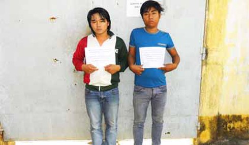 Bắt quả tang 2 đối tượng trộm chó - ảnh 1