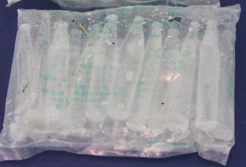 Tạm giữ 258.000 ống hóa chất nghi thuốc kích thích tăng trưởng giá đỗ - ảnh 2