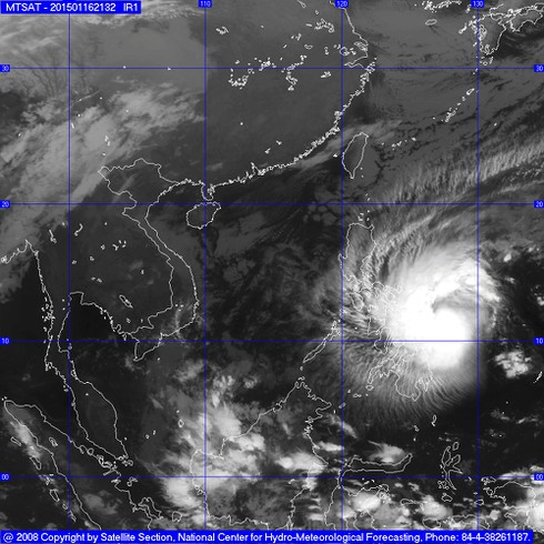 Cảnh báo sóng lớn trên biển 17/1 và dự báo thời tiết 10 ngày tới - ảnh 1